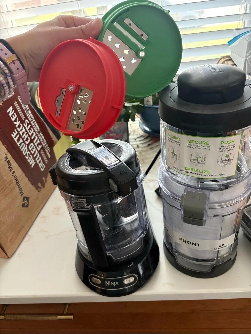 Ninja Precision Processor with Auto-Spiralizer (Model NN310).